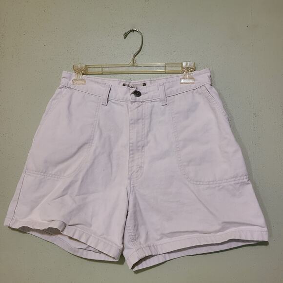 Vintage‎ Wrangler for Women Flat Front Cargo Shorts Long Rise Women's Size 8 - Picture 1 of 10